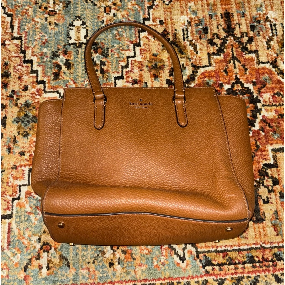 Kate Spade Brown Leather Tote